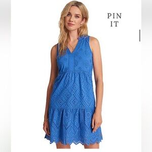 Hatley Lauren Eyelet Dress NWOT 💙💙💙